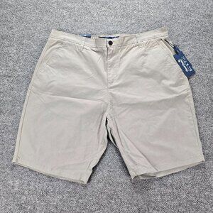 Desert Dunes Shorts Mens 40 Dusty Gray Chino Golf‎ Stretch Twill Preppy Casual